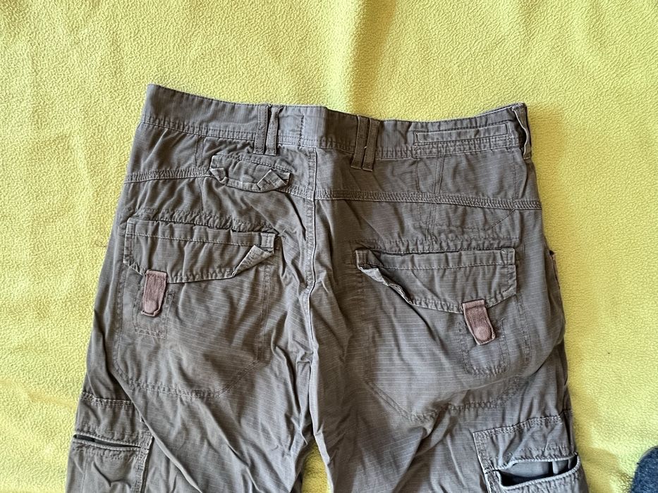 Spodnie Adrenaline L męskie cargos mnóstwo kieszeni