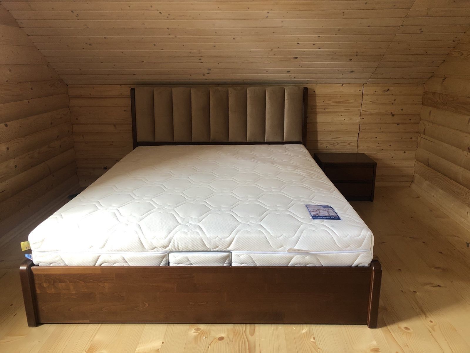 Ліжко160*200,спальня,ламелі,дерев'яне