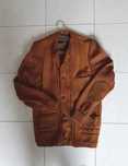 Raro Casaco / Blazer vintage, de pele de Antílope e Malha - Anos 60/70