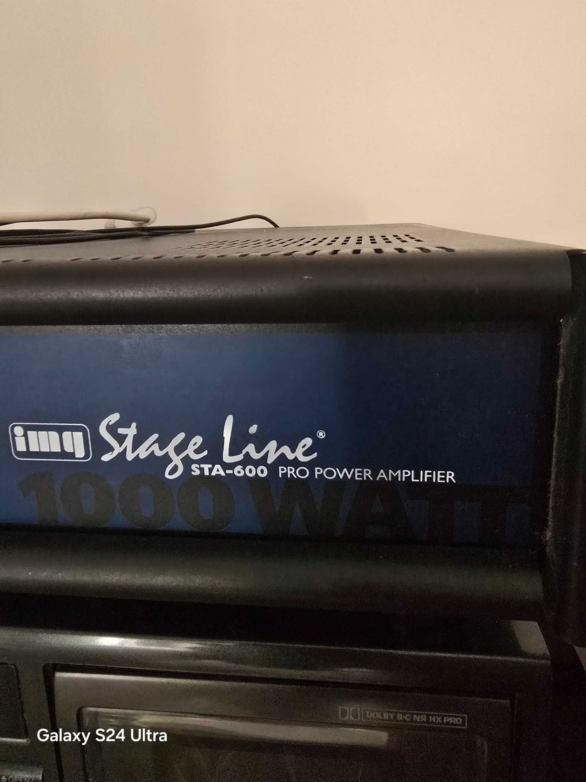 Estradowa końcówka mocy STAGELINE STA-600