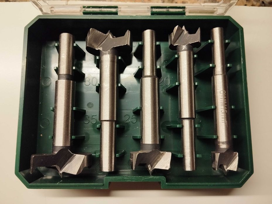 Brocas Fostner fresadoras para madeira PARKSIDE  *** NOVAS ***