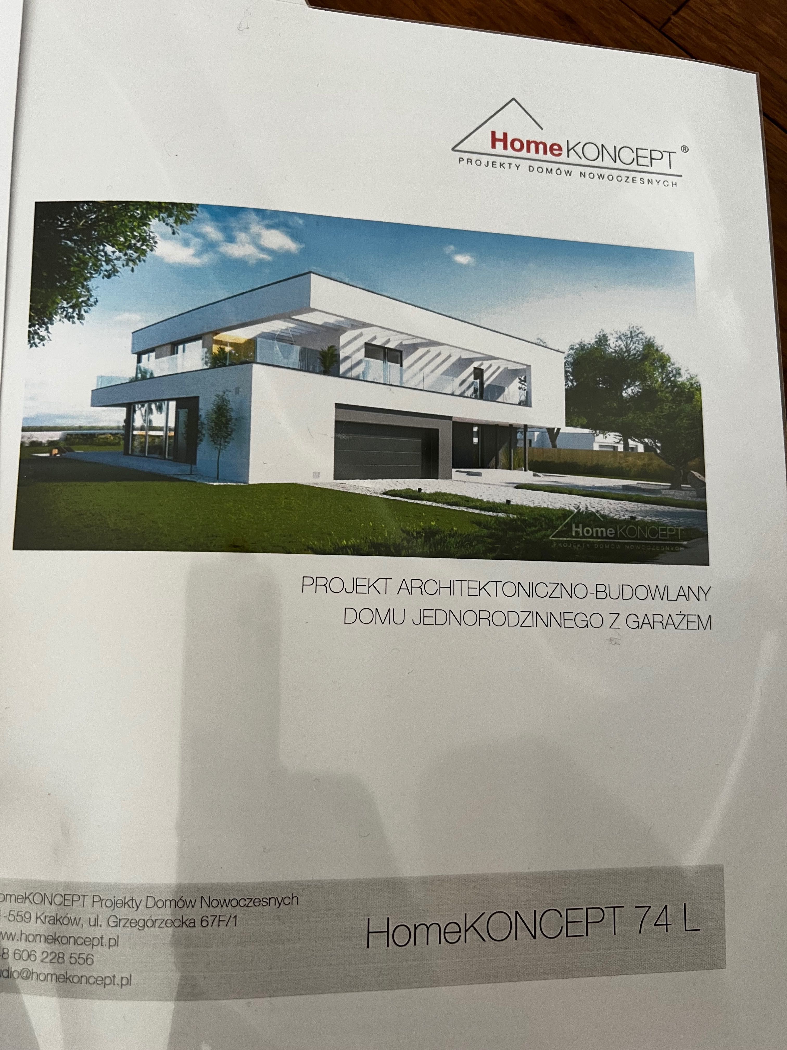 Projekt domu Home Koncept 74 lustro