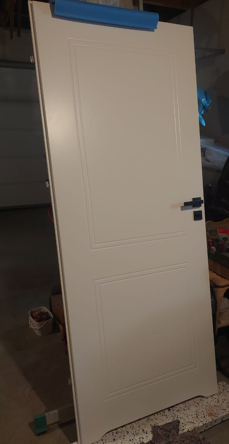 Drzwi białe skrzydło DRE binito70, szerokość 80 cm