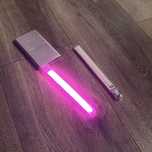 Led x2 neon różowy USB lampka światło rgb oświetlenie