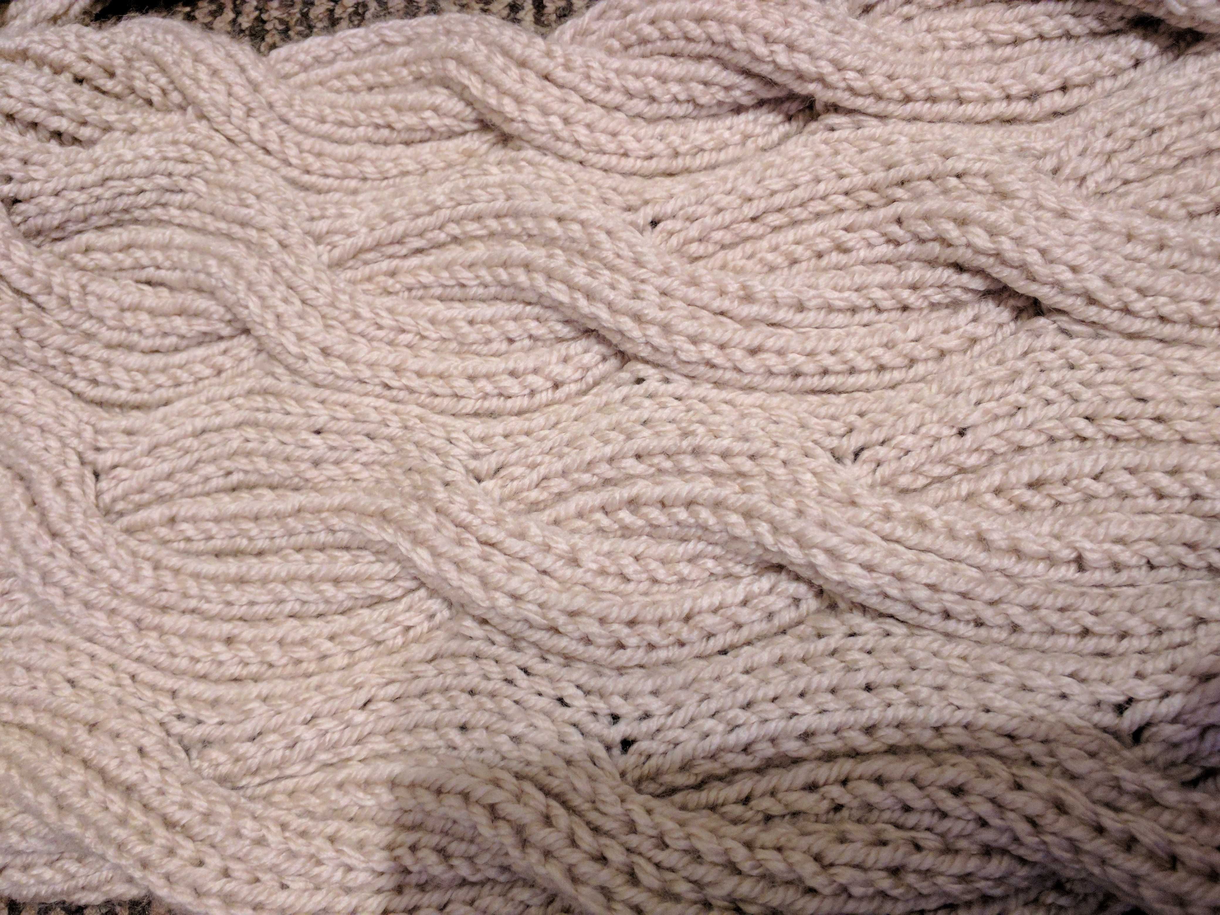 Вязаное пончо и шарф снуд ручная работа.