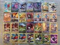 Oryginalne karty Pokemon TCG zestaw 157 rzadkich kart
