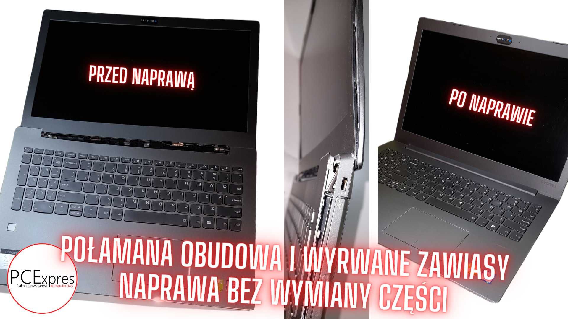 Uszkodzone Zawiasy Twojego laptopa? Serwis Laptopów Naprawa Wymiana