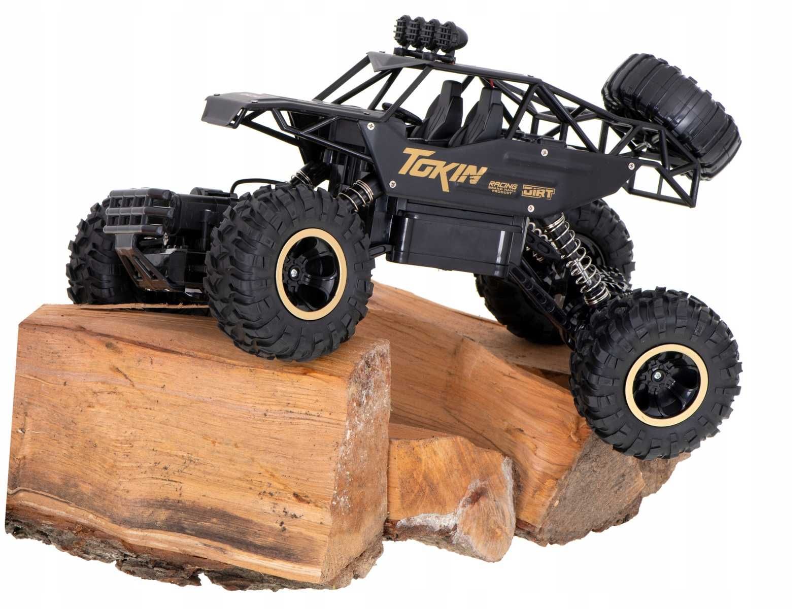 Samochód Rc Rock Crawler 1:12 4Wd Metal Czarny