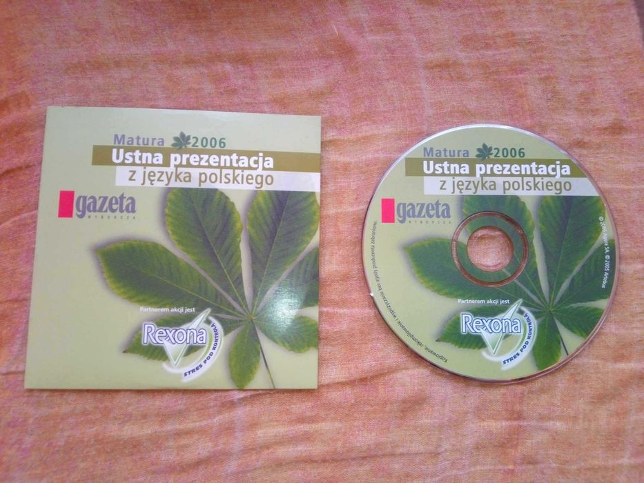 Matura Ustna Język Polski płyta CD 2006 prezentacja z języka polskiego