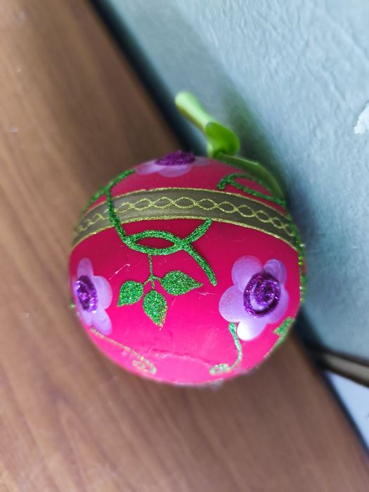 Bombki choinkowe ręcznie zdobione