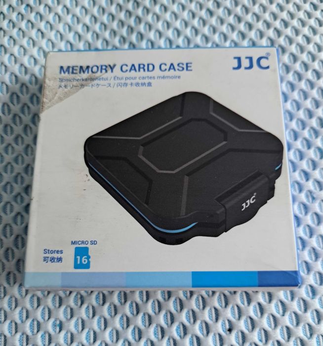Estojo para 16 Cartões de Memória Micro SD - JJC - Novo!