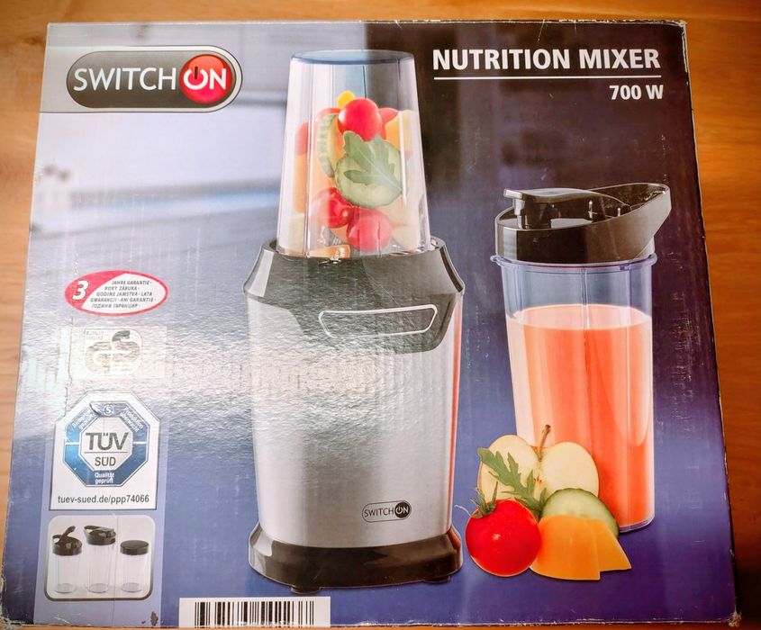 Blender Nutrition Mixer 700W Switch On, nowy