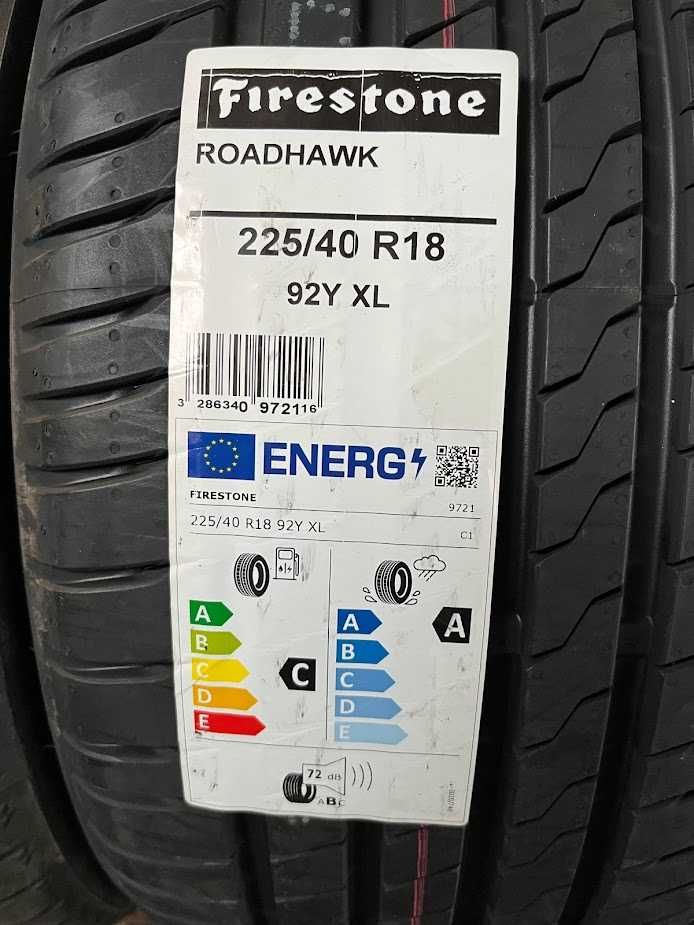 225/40R18 Firestone Roadhawk cztery nowe opony letnie