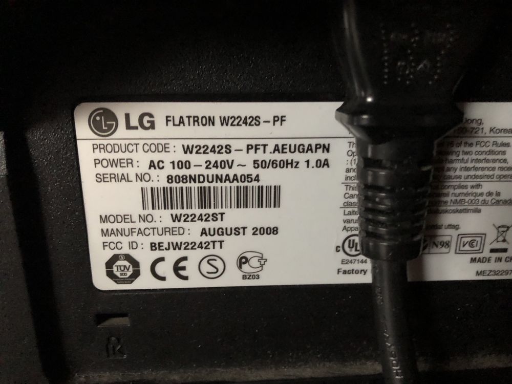 Komputer LG monitor