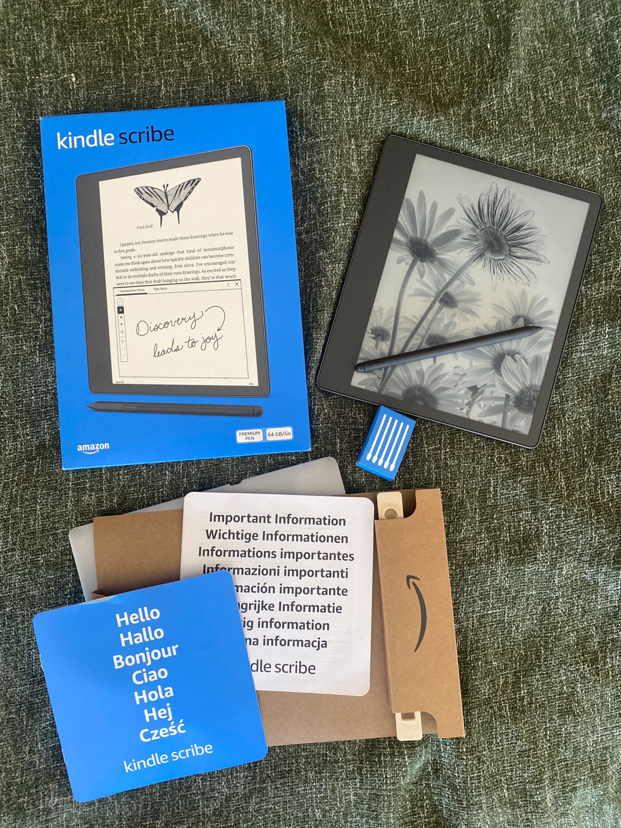 Kindle Scribe 64GB com Caneta Premium