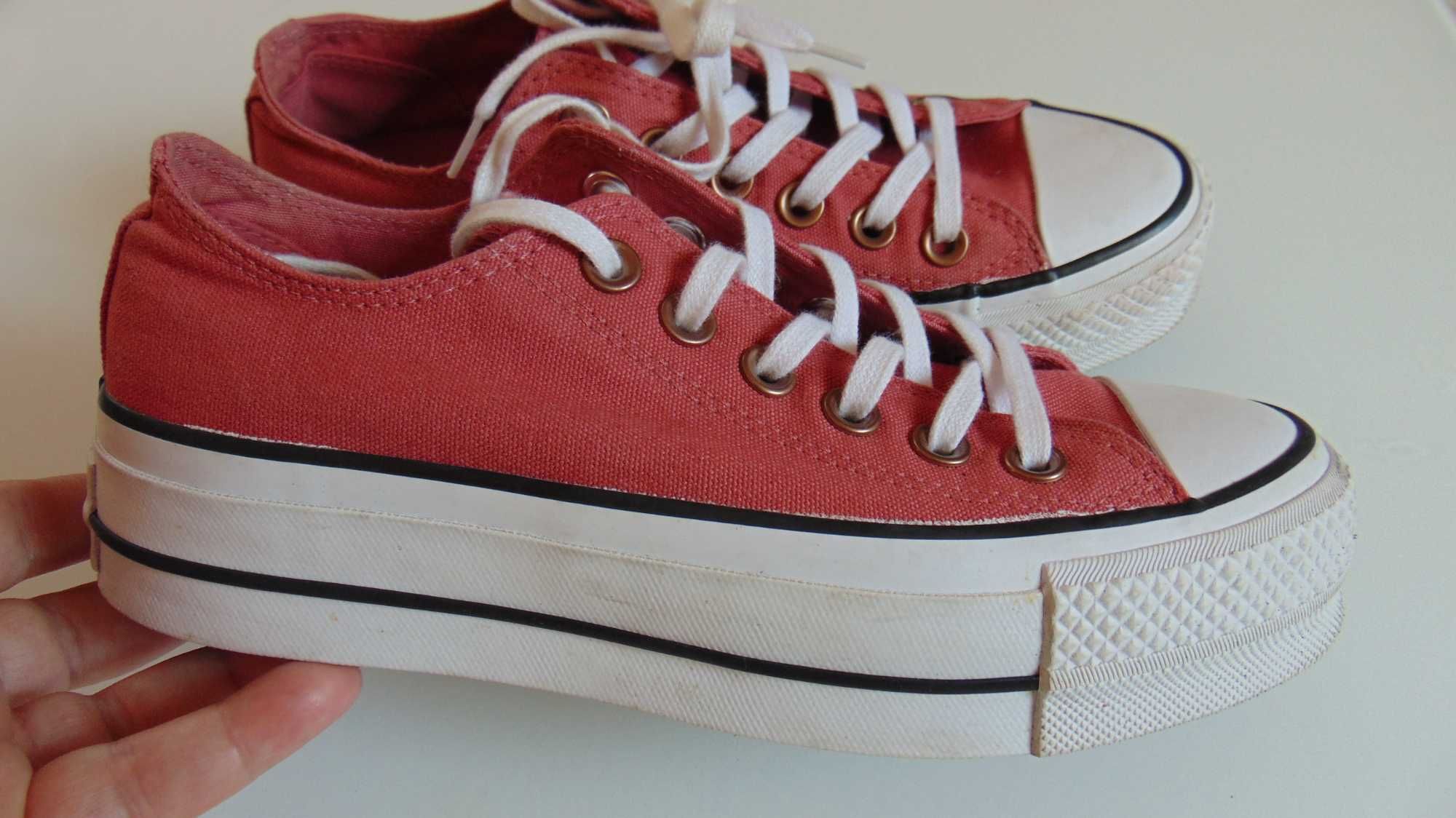 converse all star rozmiar uk3,5 eur 36 gruba podeszwa jak nowe!