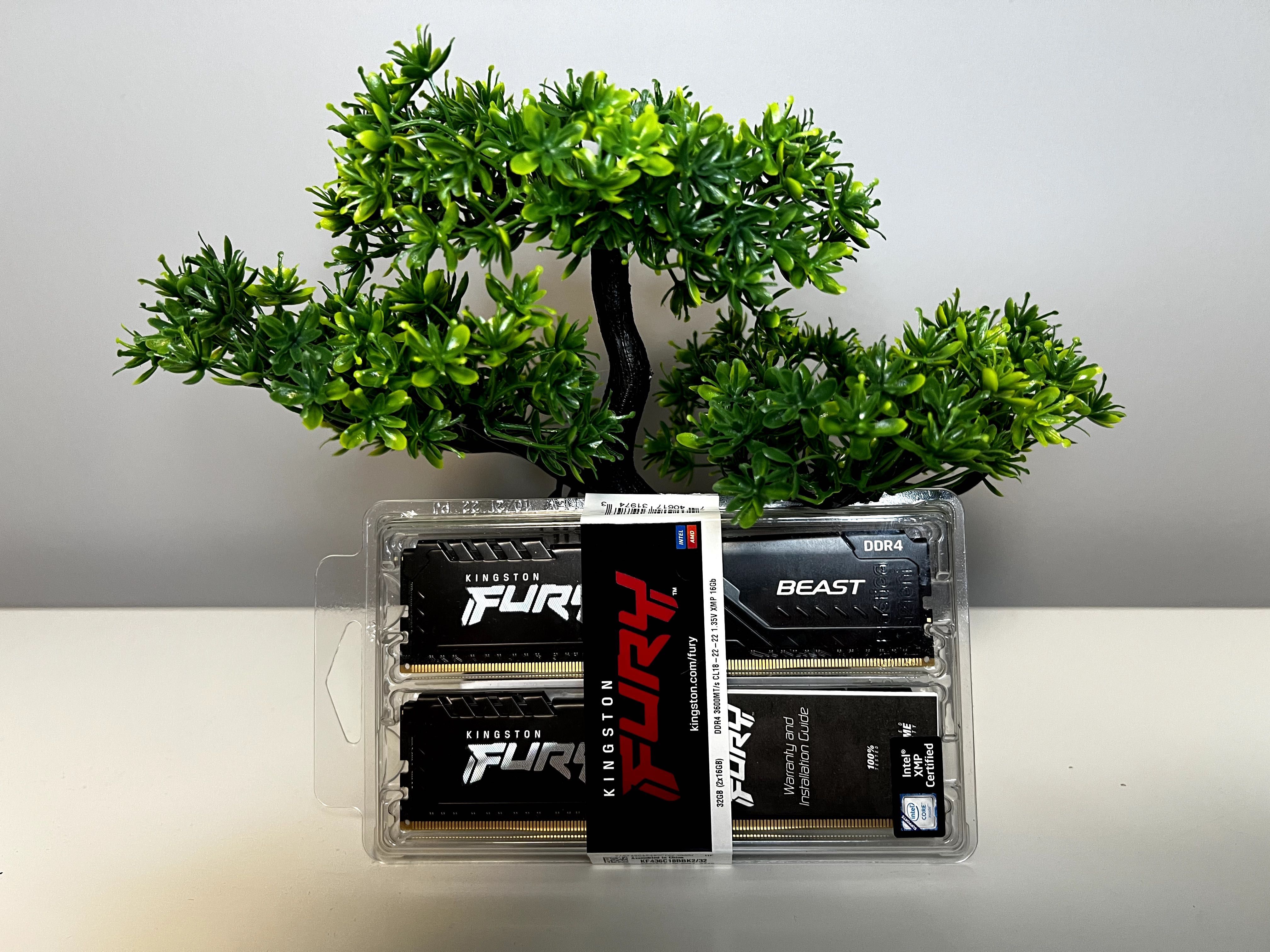 Pamięć RAM Kingston Fury Beast 32GB 3600mhz