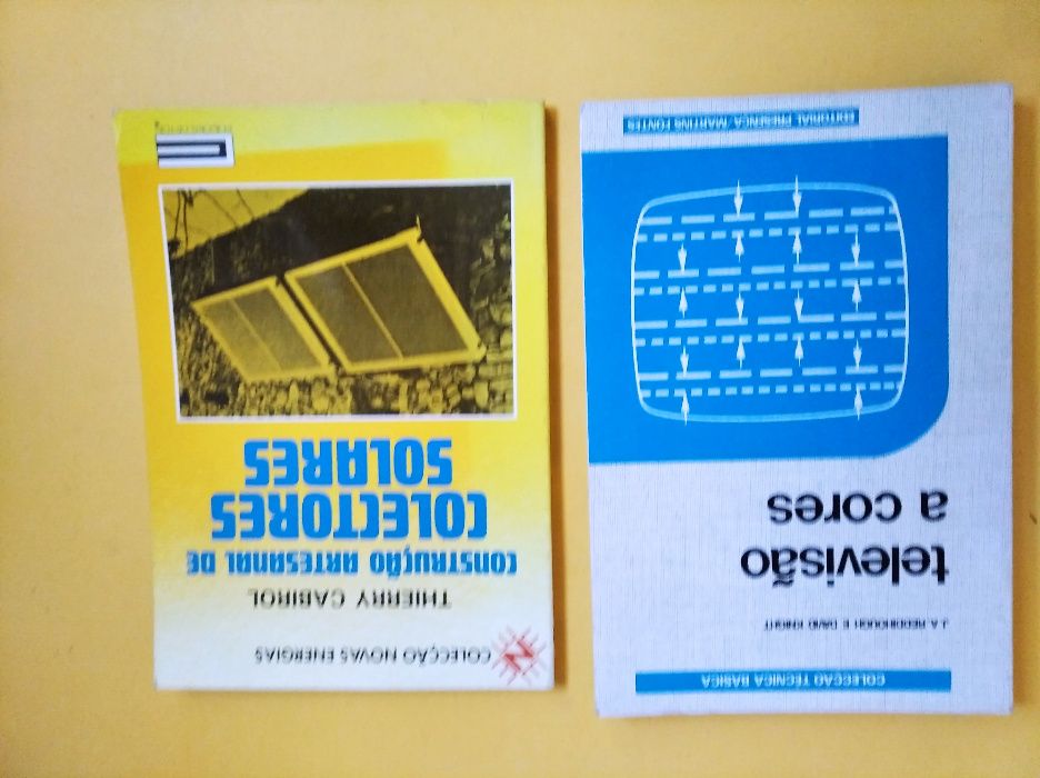 Livros sobre: Eletrónica, Televisão; Radiotecnia, Antenas