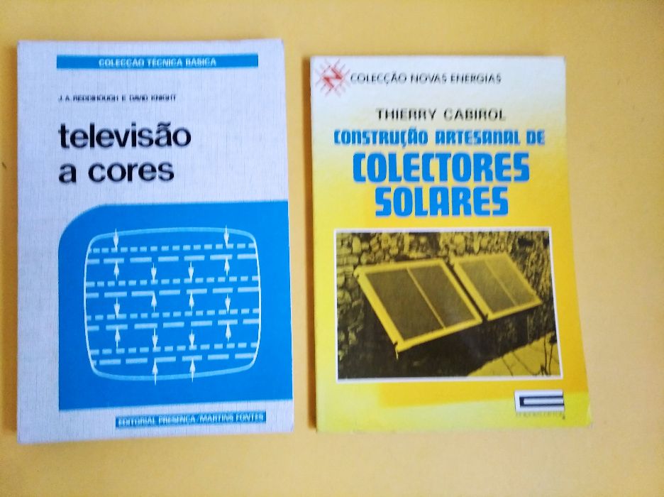 Livros sobre: Eletrónica, Televisão; Radiotecnia, Antenas