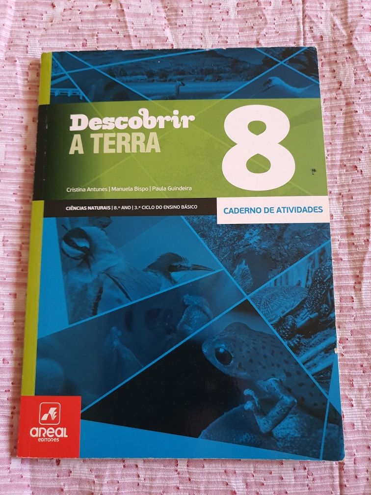 Descobrir a Terra 8 Caderno de Atividades Ciências Naturais 8° Ano