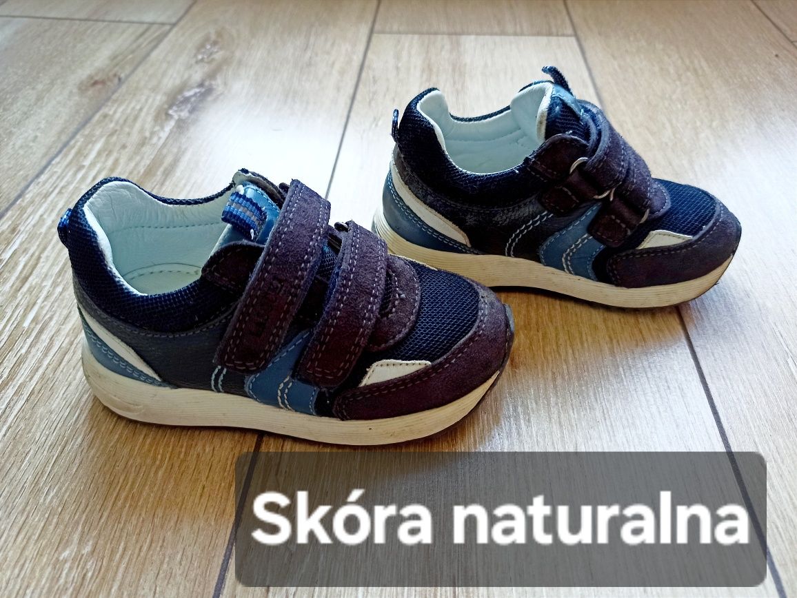 Sneakersy dziecięce, półbuty skórzane, adidasy, Lasocki