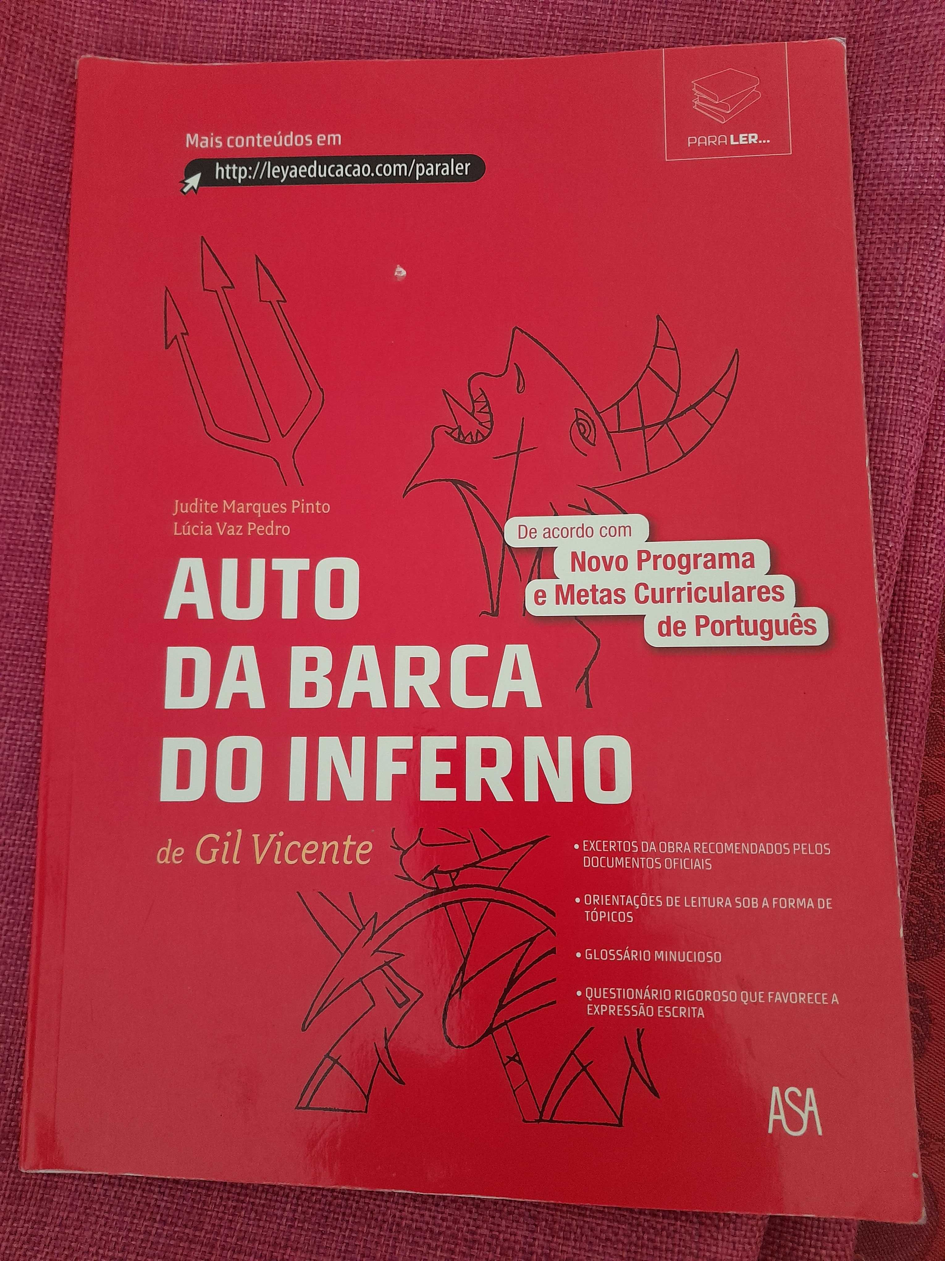 Exercícios/ Orientações  para  " Auto da Barca do Inferno" .