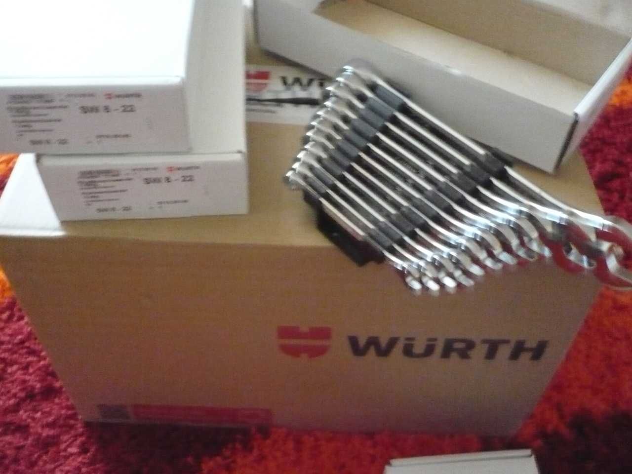 Wurth. klucze SW8-22