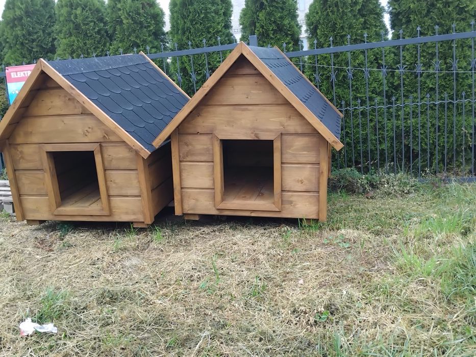 Budy dla psa ocieplane