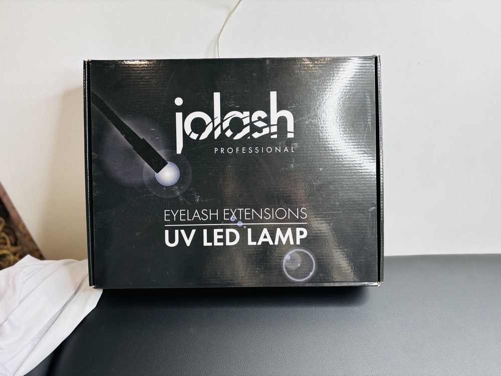 Lozko do przedłużania rzęs lampa ring lampa UV Jolash