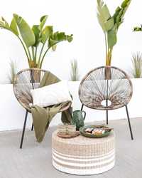 Conjunto de 2 Cadeiras e 1 Mesa | Novo Acapulco | Exterior Lounge