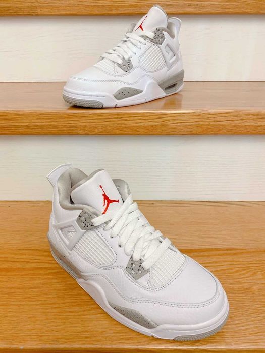 Buty-Trampk-Jordan 4 Retro White Oreo Roz.38
