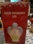 Anioĺ LED z wosku