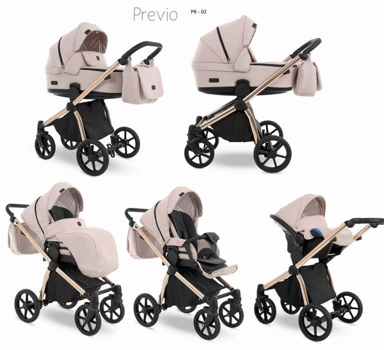 Camarelo Previo klasyczny wózek 2w1 lub wózek 3w1