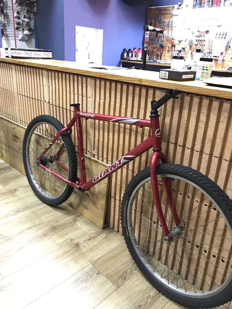 Rama frameset Giant Campus retro MTB stalowa 26”