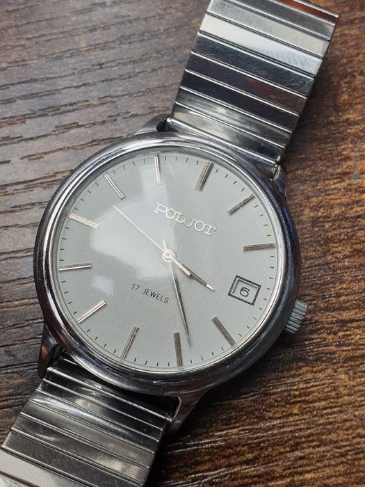 Poljot vintage męski linen efekt plótna