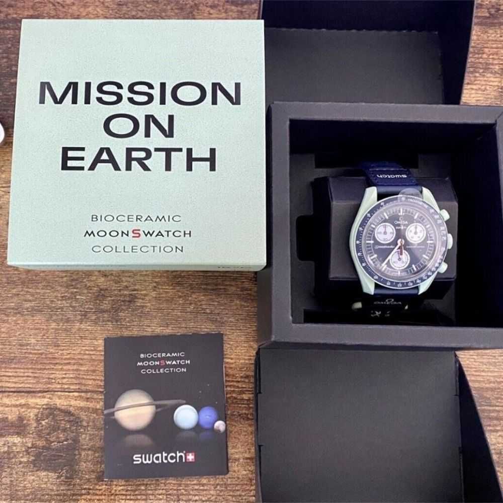 MoonSwatch Ziemia SO33G100 – Omega x Swatch Online