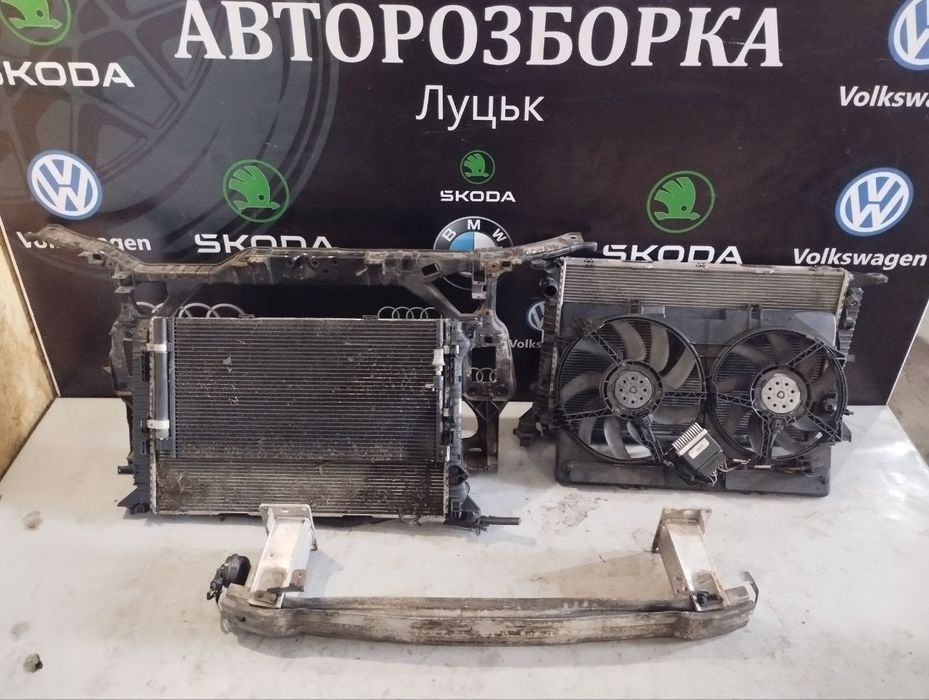 Радіатор дифузор телевізор підсилювач ауді а4б8 audi a4b8