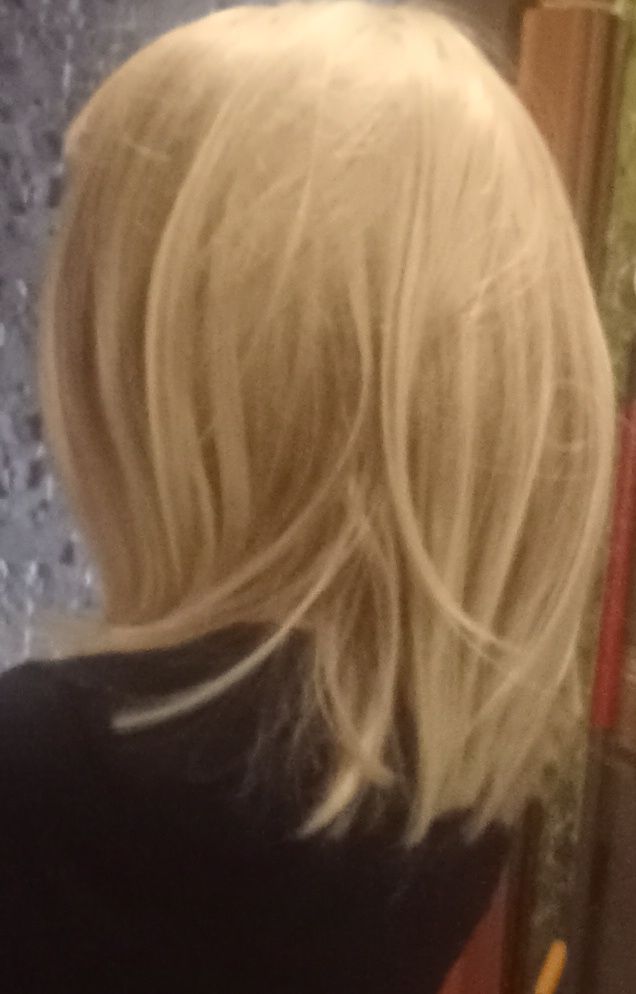 Peruka damska blond