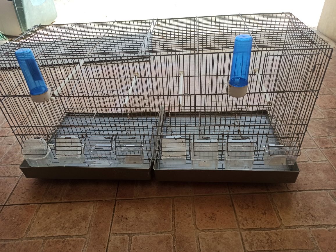 Gaiola viveiro duplo