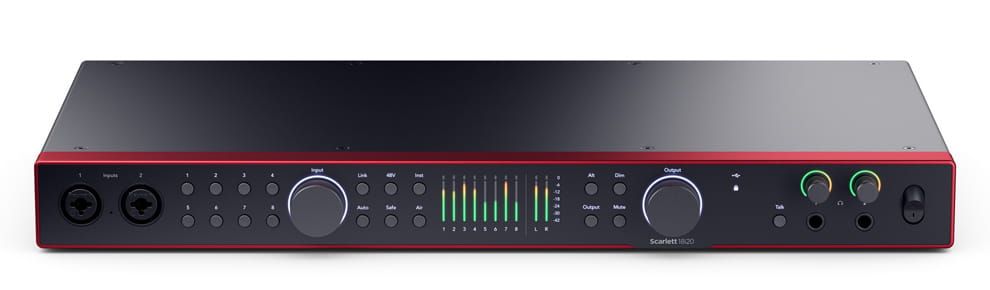 Focusrite Scarlett 18i20 4th Gen – interfejs audio USB