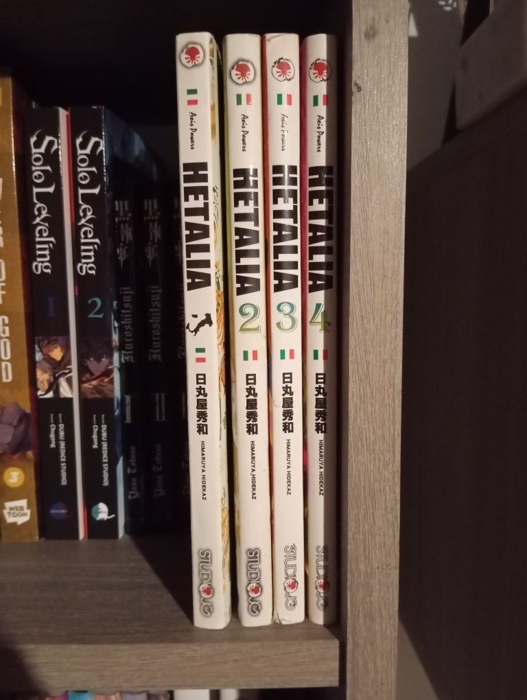 Hetalia Axis Powers 1-4 Unikat