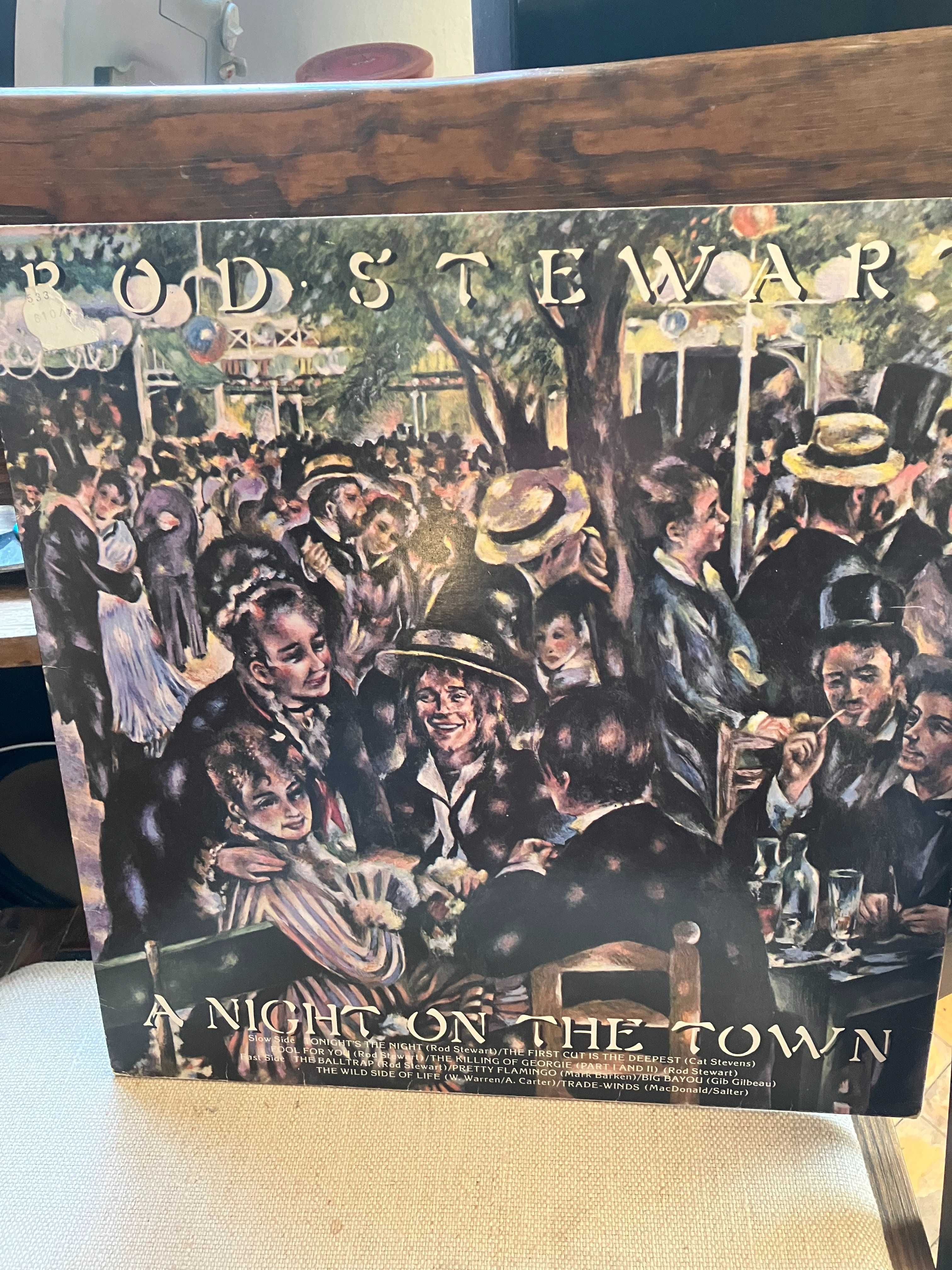 Winyl Rod Stewart " A night on the Town " mint