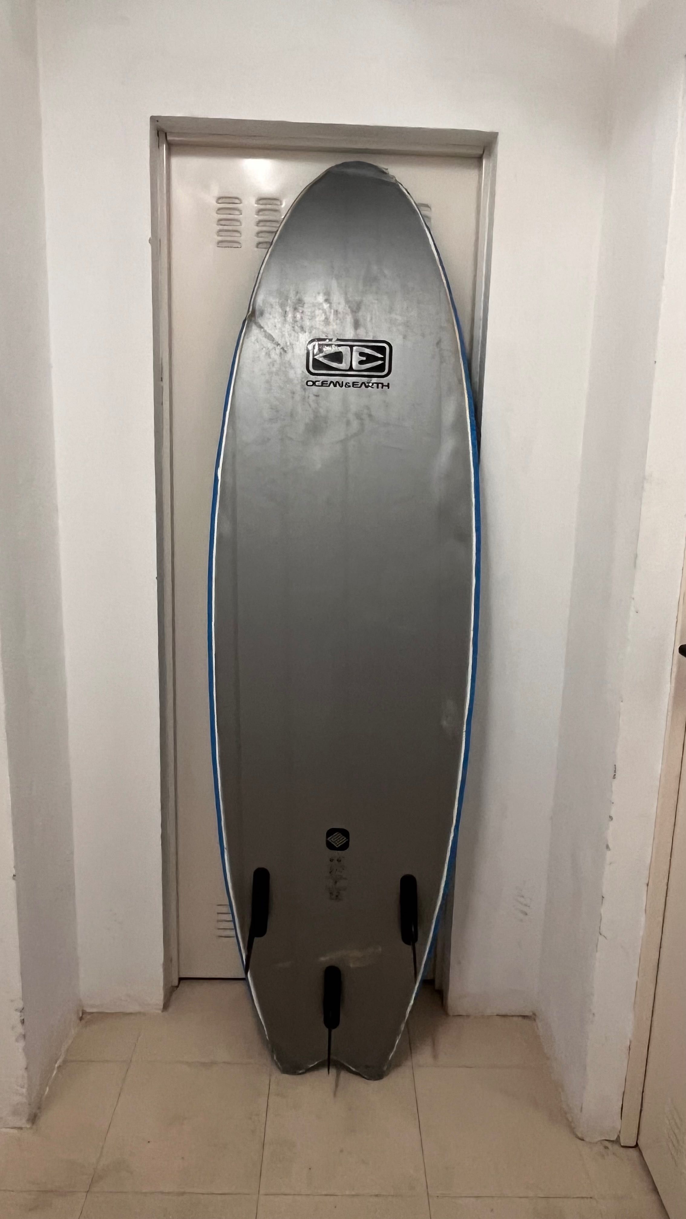 Prancha Softboard Ocean & Earth 6’6 com quilhas – pronta para o verão!