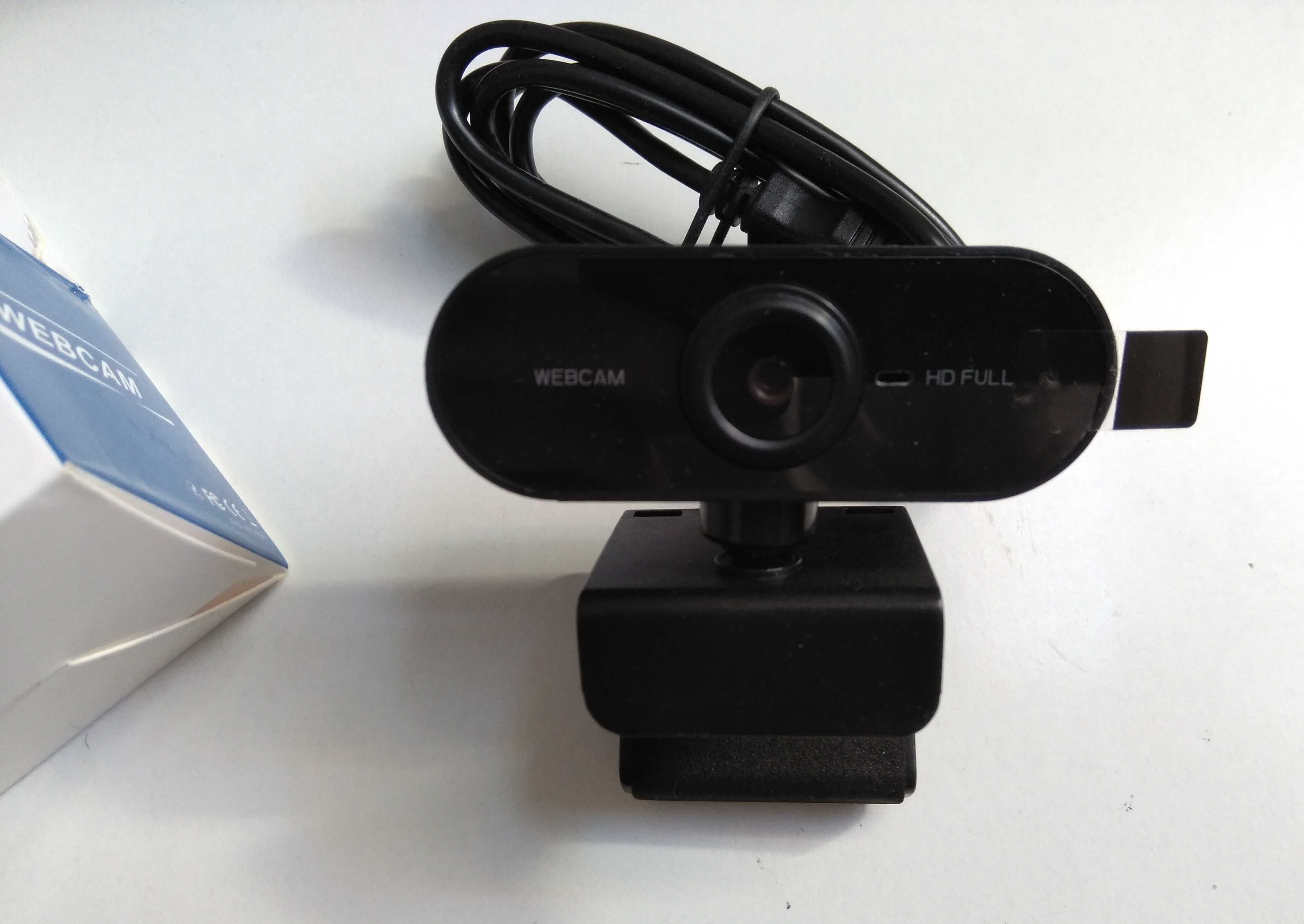 Webcam 1080p com microfone, videochamada, conferências de trabalho