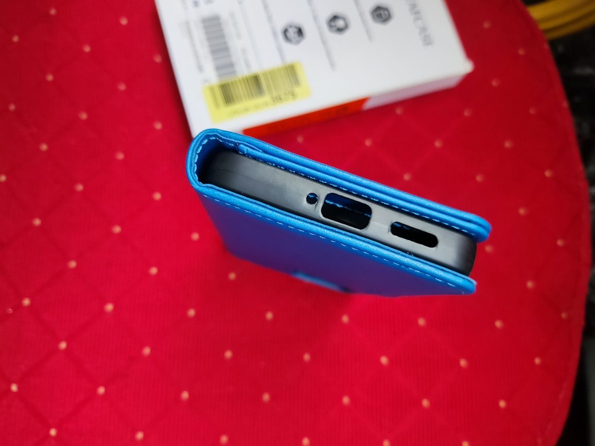 Etui do Telefonu Xiaomi Redmi Note 12 Pro niebieskie z Klapką Portfel