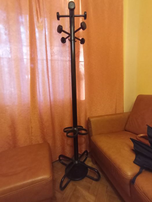 Wieszak na ubrania i parasole stojący