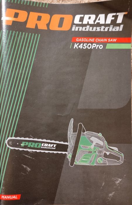 Бензопила ProKraft industrial K450Pro