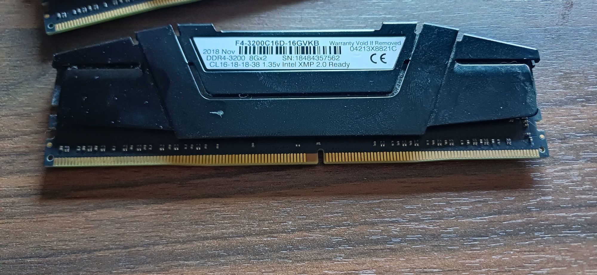 Pamięć RAM G.Skill RipjawsV Black DDR4 (2x8) 16GB 3200MHz CL16