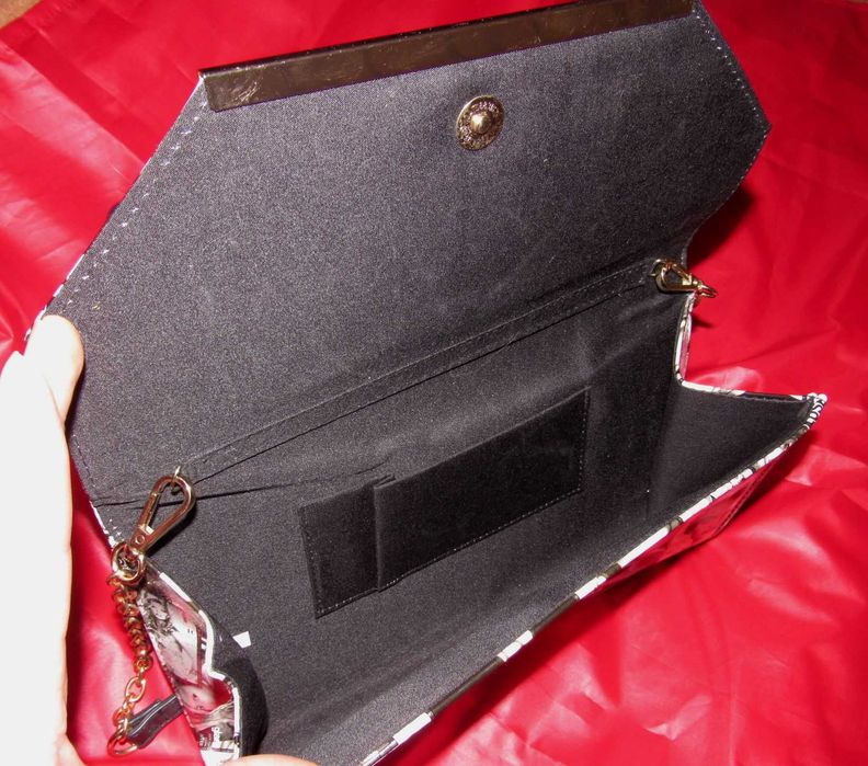 Кошелёк-клатч с изображением знаменитостей с обложек журнала Vogua