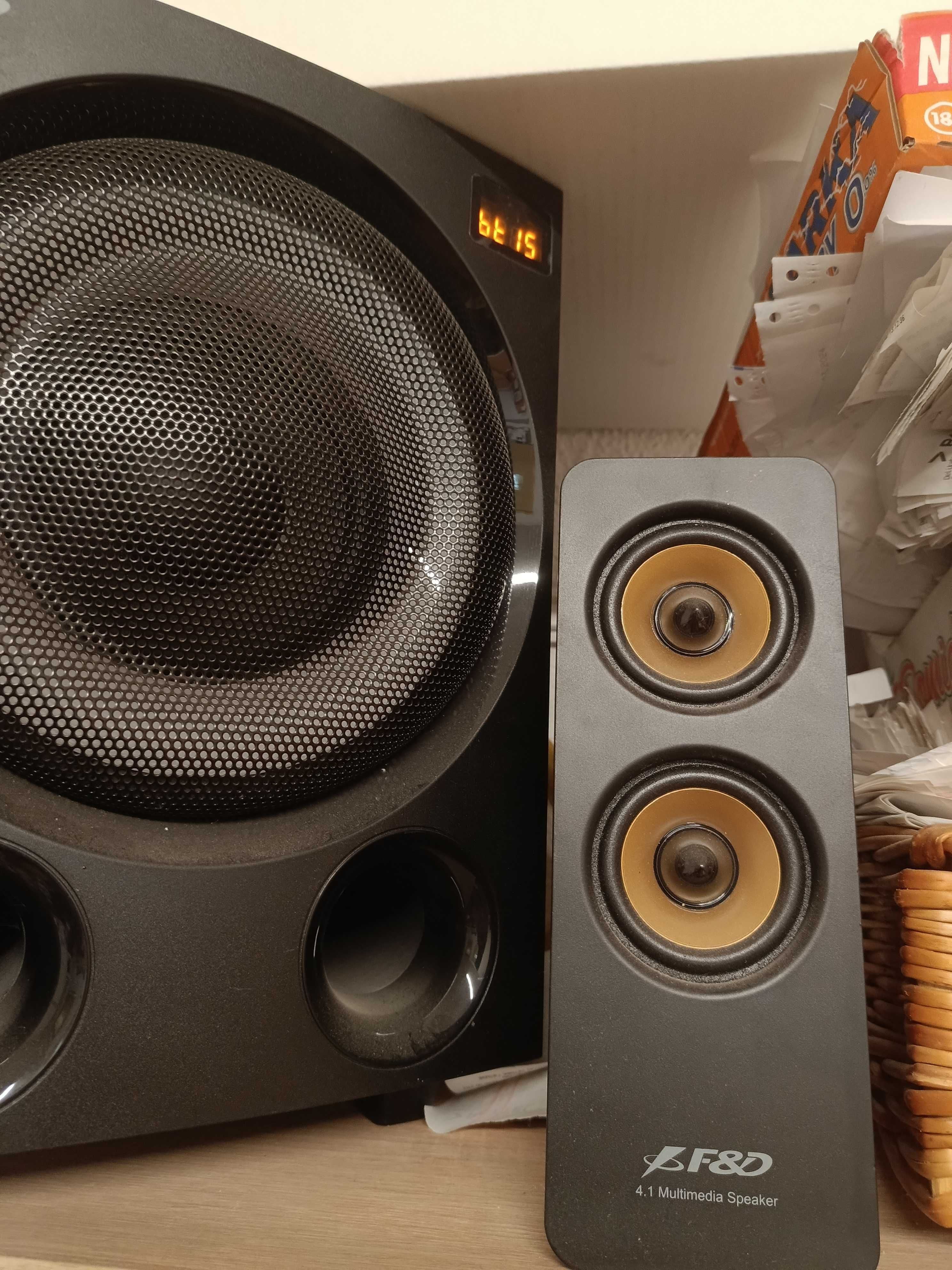 Głośniki FENDA F7700X 4.1 80W bluetooth usb optyk